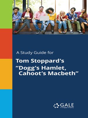 cover image of A Study Guide for Tom Stoppard's "Dogg's Hamlet, Cahoot's Macbeth"